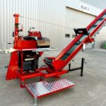 scie circulaire inclinée avec tapis 5m super evo