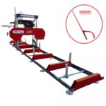 scierie mobile sm-790, thermique 15cv