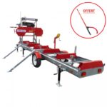 scierie mobile sm-790 road, thermique 15cv